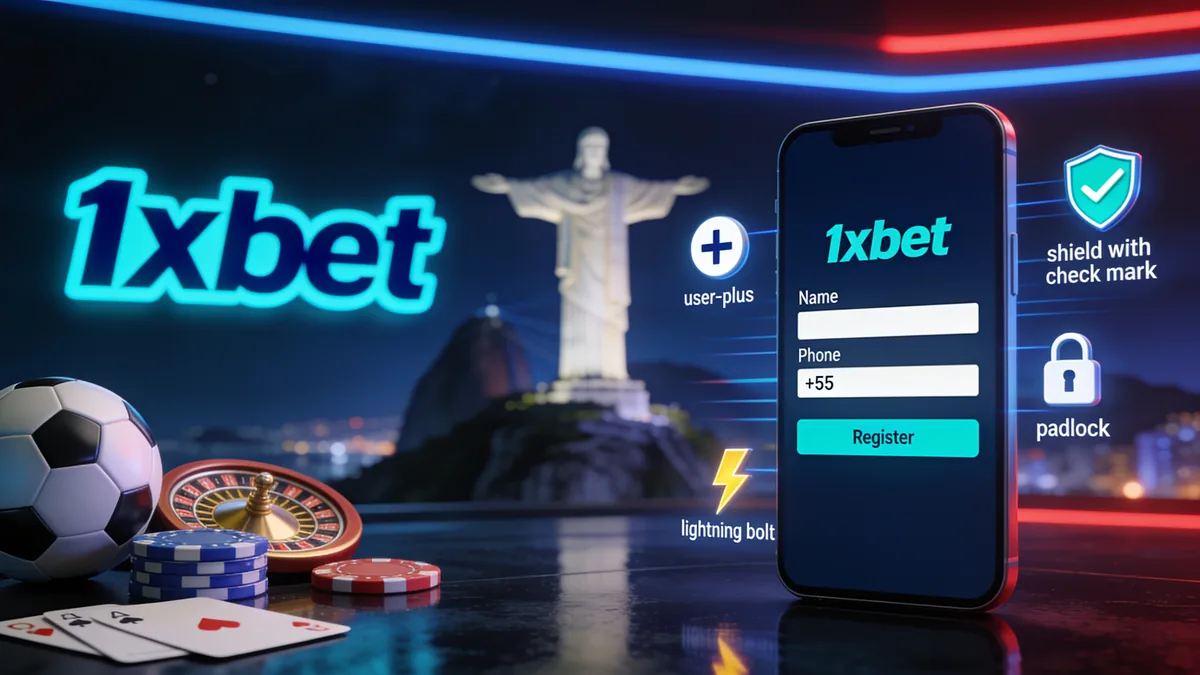 Como funciona o processo de cadastro na 1xBet? para jogadores no Brasil